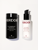 Le Shroom Stack™ Duo supplement and moisturizer for comprehensive skin health